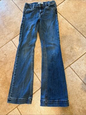 Kids Dark Blue Flared Jeans